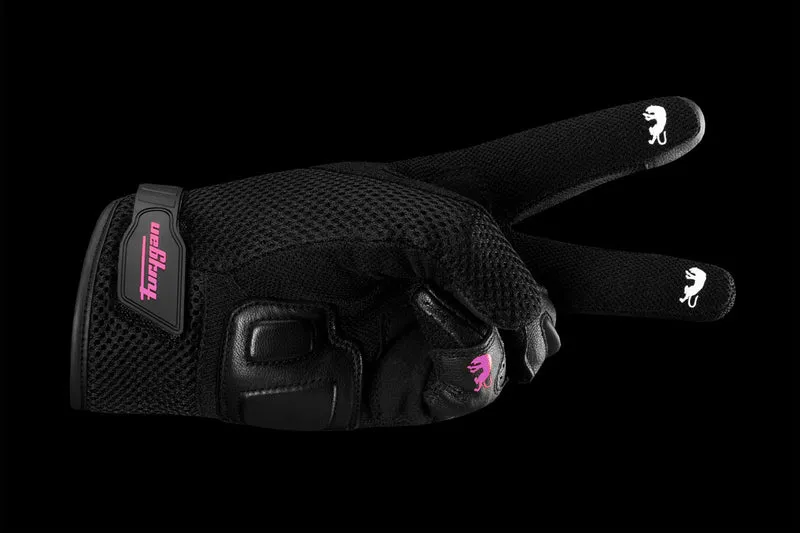 Gants Moto Cuir Femme Furygan TD12 LADY EVO Noir | Été