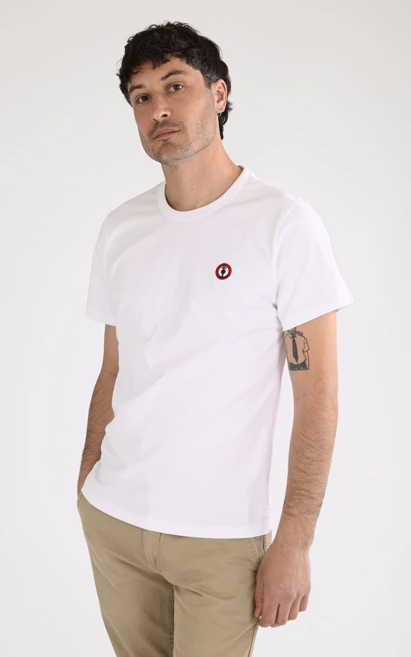 T-shirt Challenger blanc