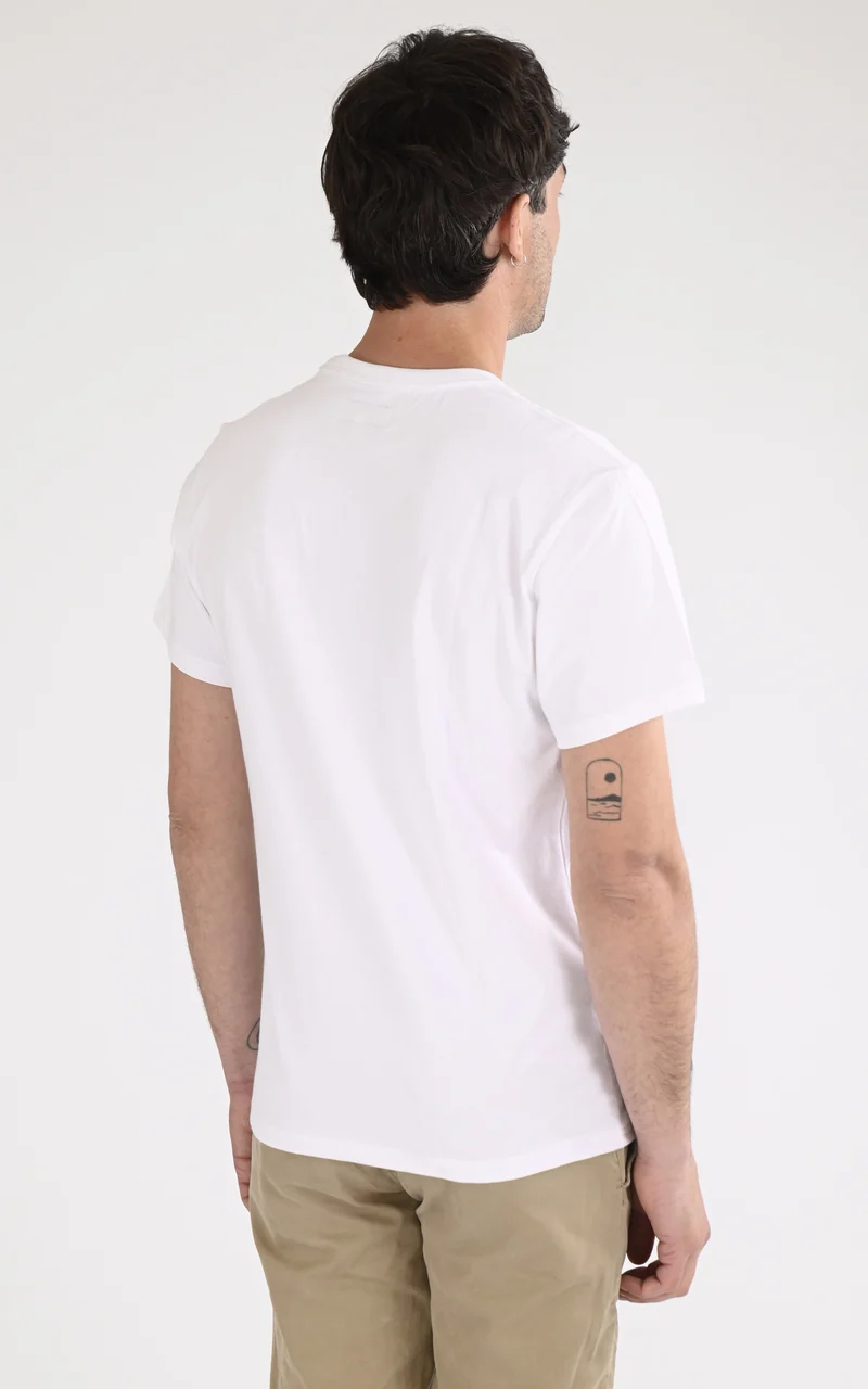 T-shirt Challenger blanc