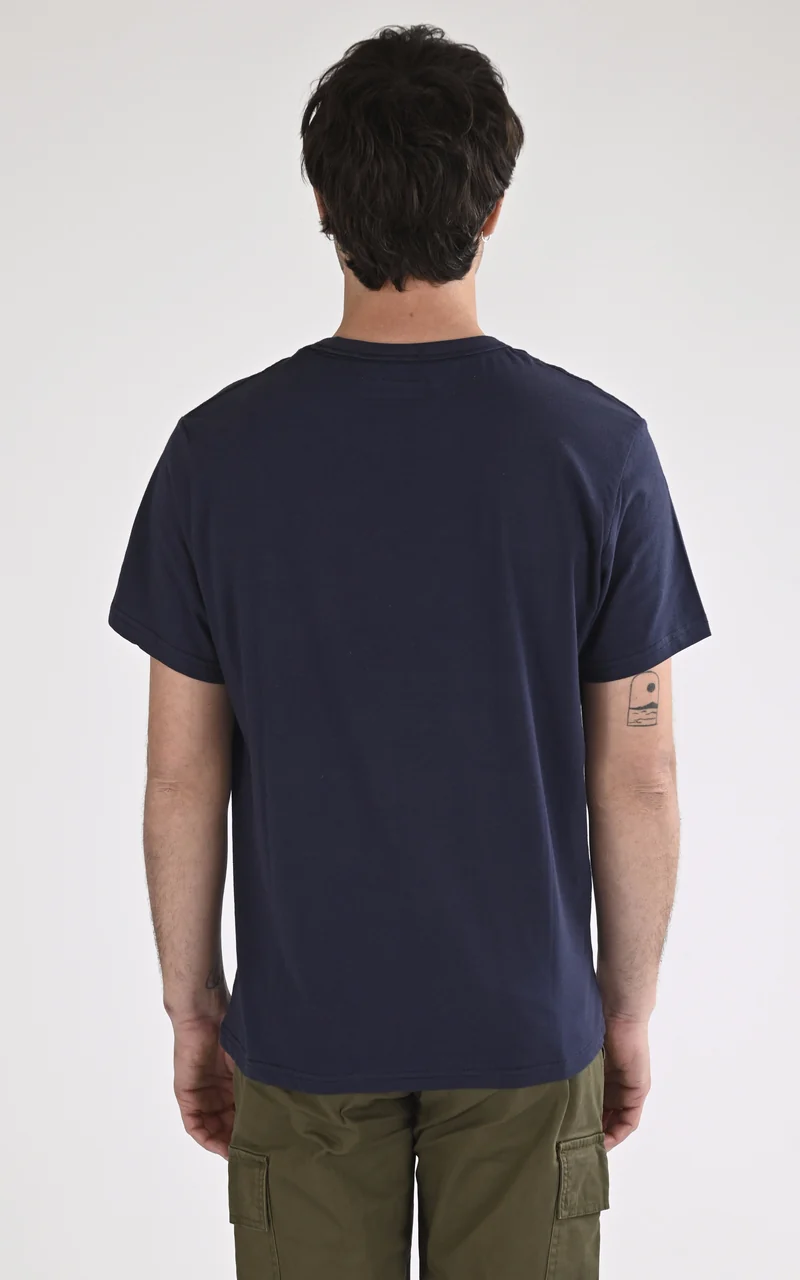 T-shirt Challenger bleu marine