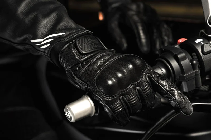 Gants Moto Cuir Femme Furygan LR JET LADY D3O® Noir | Été
