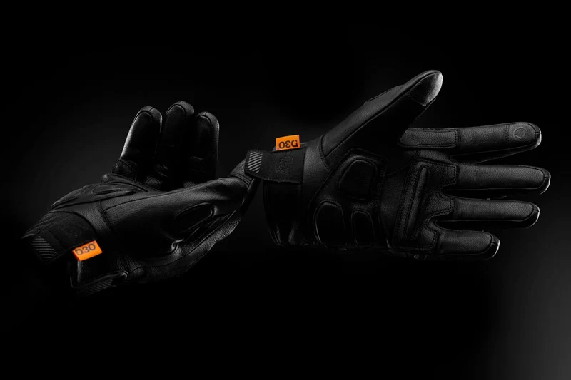 Gants Moto Cuir Homme Furygan LR JET ALL SEASONS D3O® EVO Noir