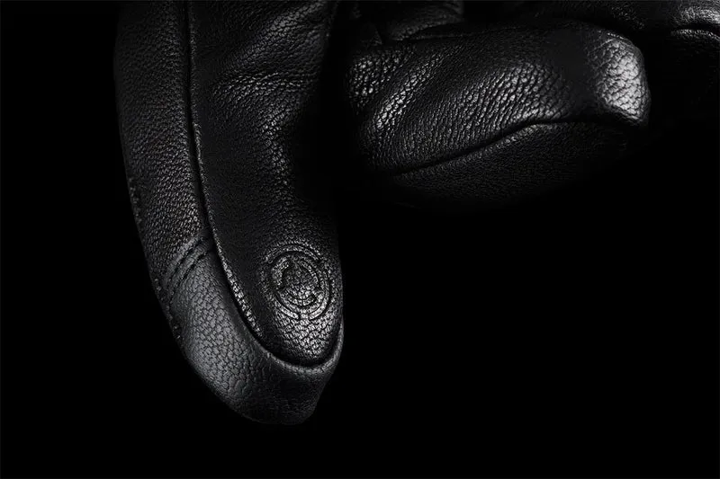 Gants Moto Cuir Homme Furygan LAND DK D3O® Noir | Hiver