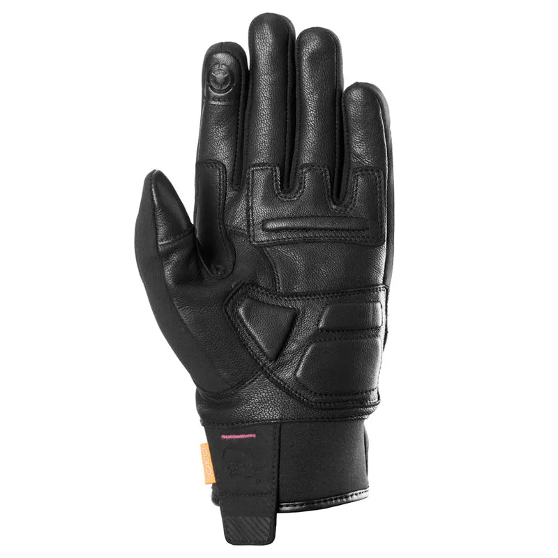 Gants Moto Femme Furygan JET LADY ALL SEASONS D3O® EVO Noir-Rose