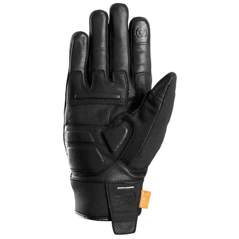 Gants Moto Cuir Femme Furygan JET LADY ALL SEASONS D3O® EVO Noir-Blanc