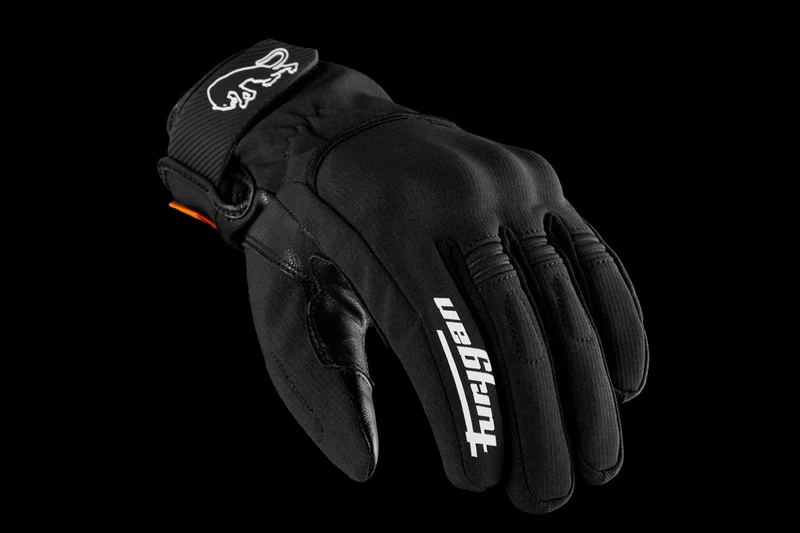 Gants Moto Cuir Femme Furygan JET LADY ALL SEASONS D3O® EVO Noir-Blanc