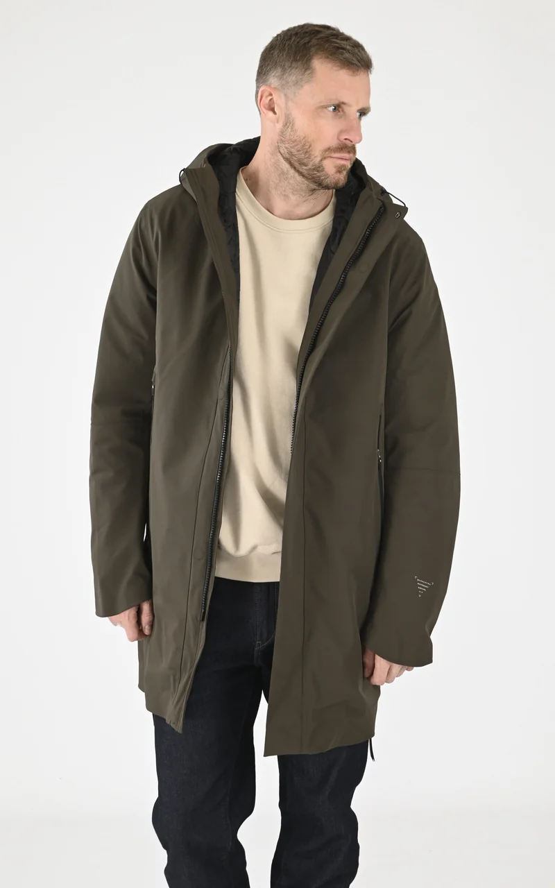 Parka 3 en 1 kaki