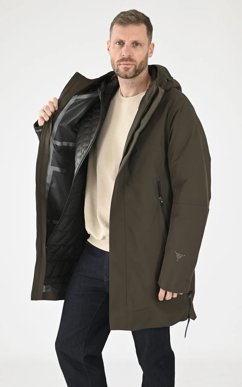 Parka 3 en 1 kaki