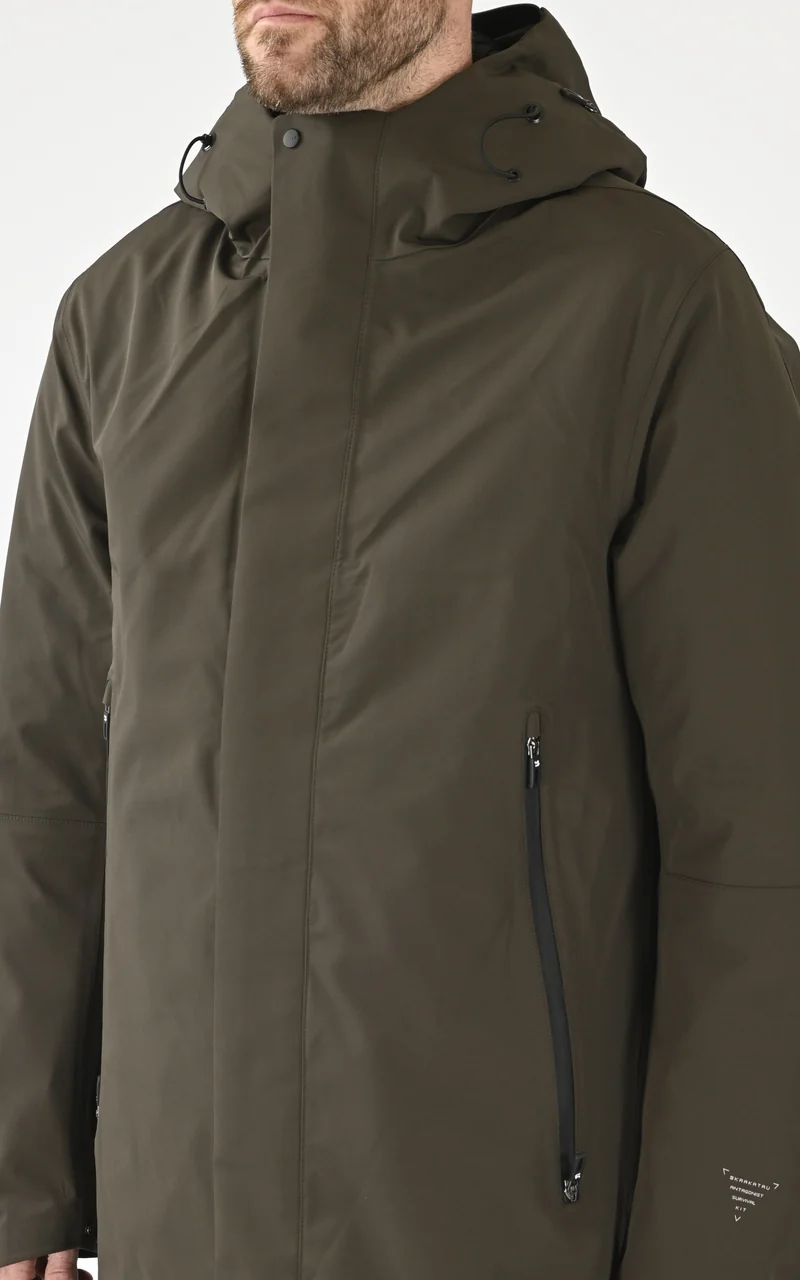 Parka 3 en 1 kaki