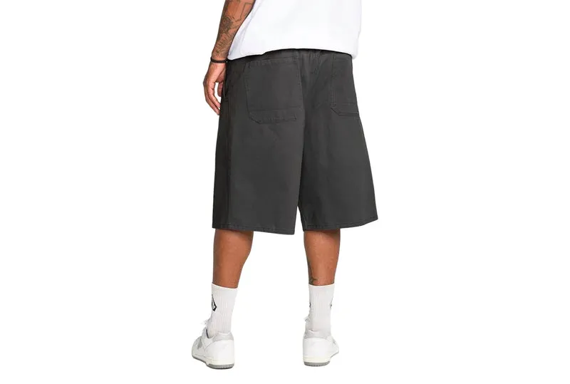 SHORT CHINO ÉLASTIQUE À PLIS DÉCONTRACTÉS