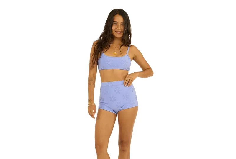 Short de surf taille haute Love Struck Terry