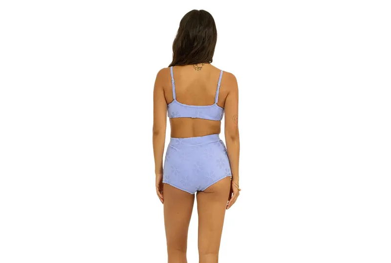 Short de surf taille haute Love Struck Terry