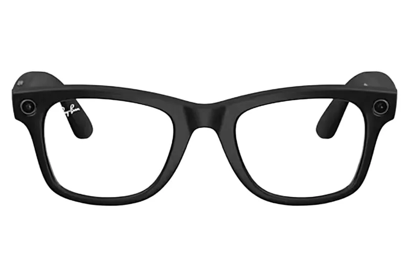 WAYFARER META - NOIR MAT (GRIS TRANSPARENT)