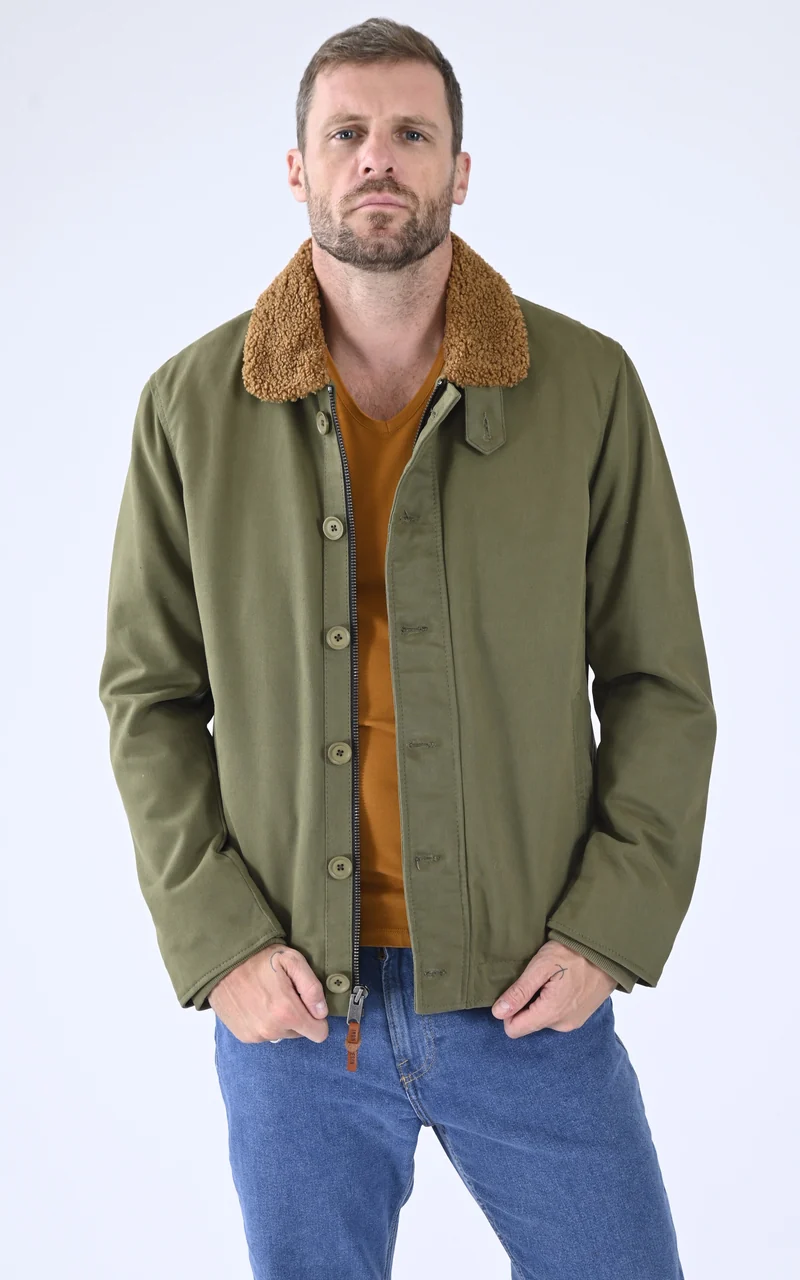 Veste kaki