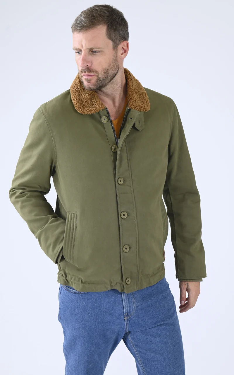 Veste kaki