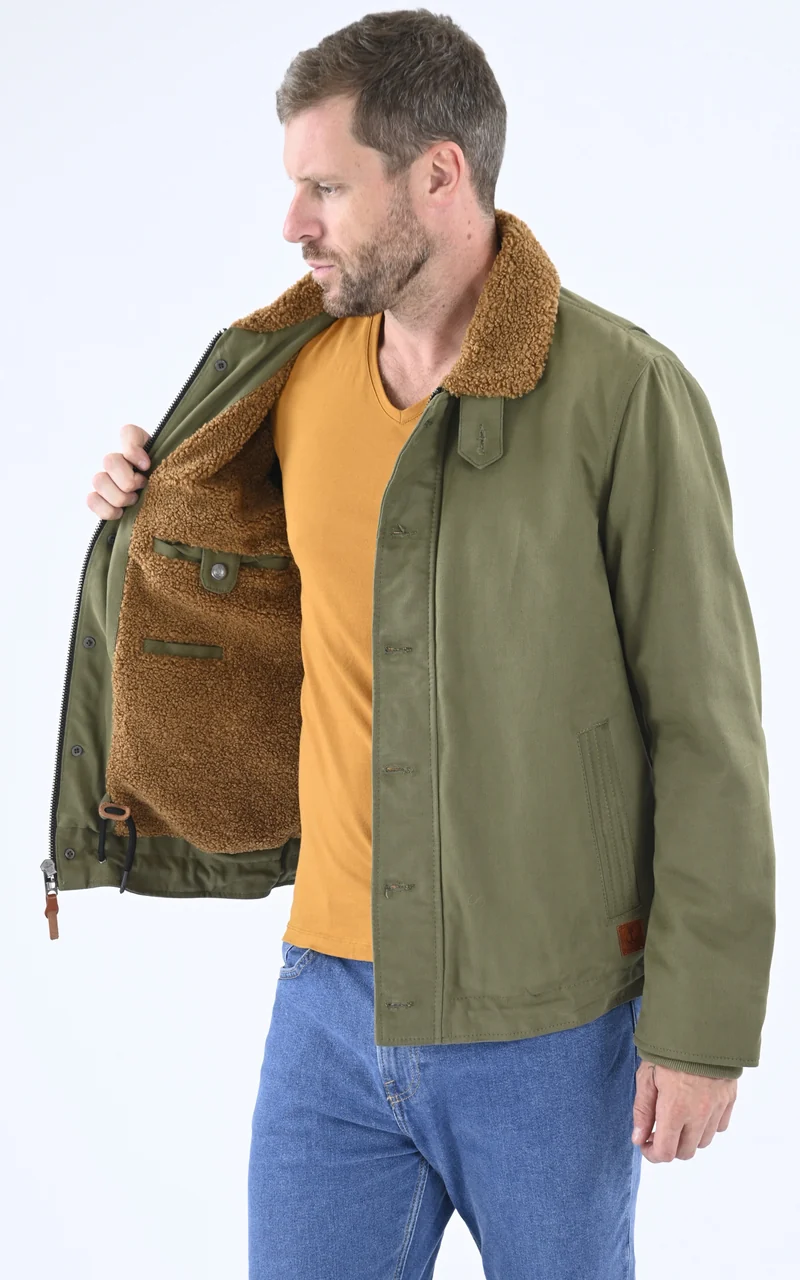 Veste kaki