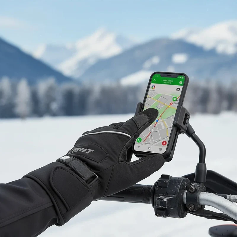 Gants Moto Hiver 100% Imperméable et respirant - POLARIS™ ( homologués )