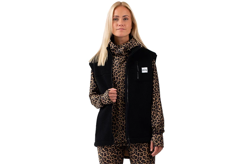 GILET SHERPA LUMBERJACKIE