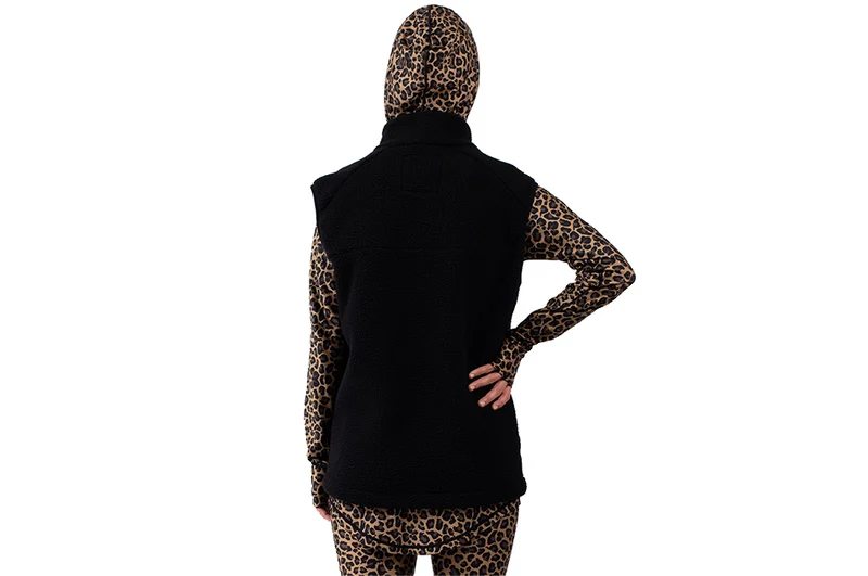 GILET SHERPA LUMBERJACKIE