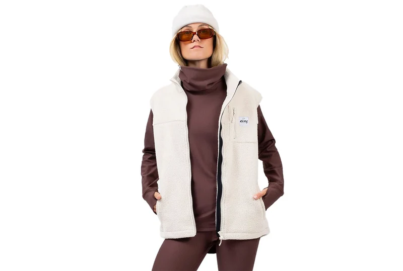 GILET SHERPA LUMBERJACKIE