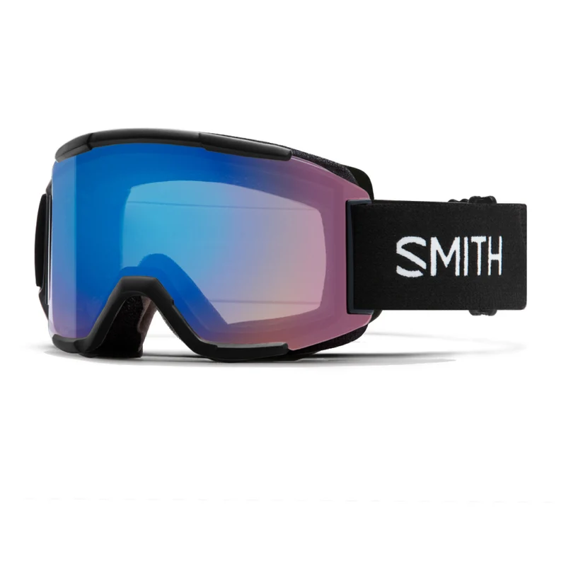 Lunettes Smith Squad noir lentille chromapostorm rosep flash