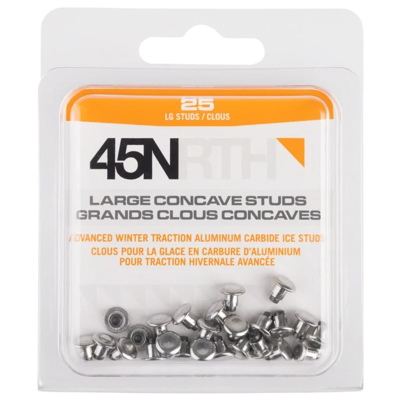 Ensemble de clous concaves Large pour pneus d'hiver 45NRTH - 25 unités