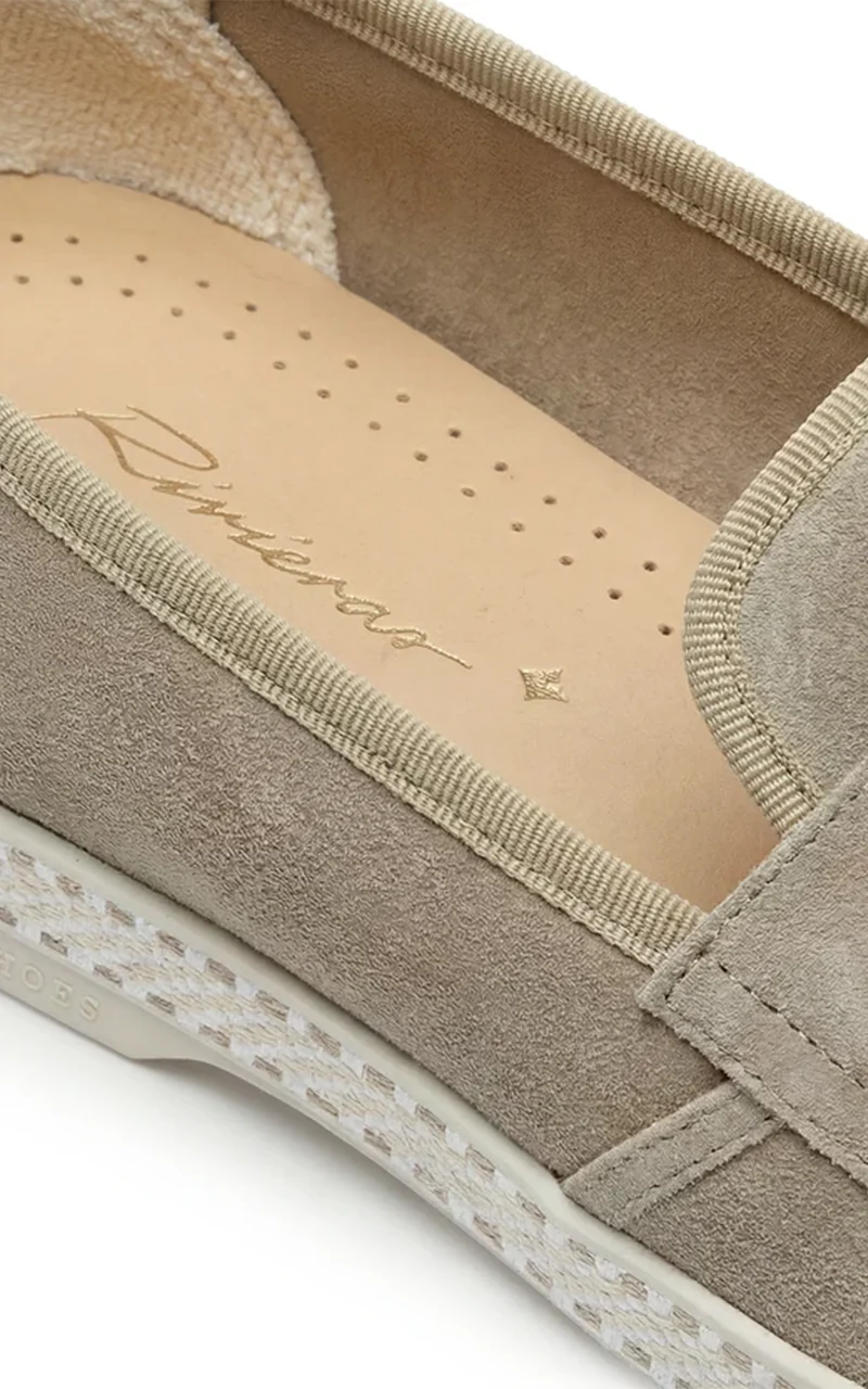 Mocassins suede beige
