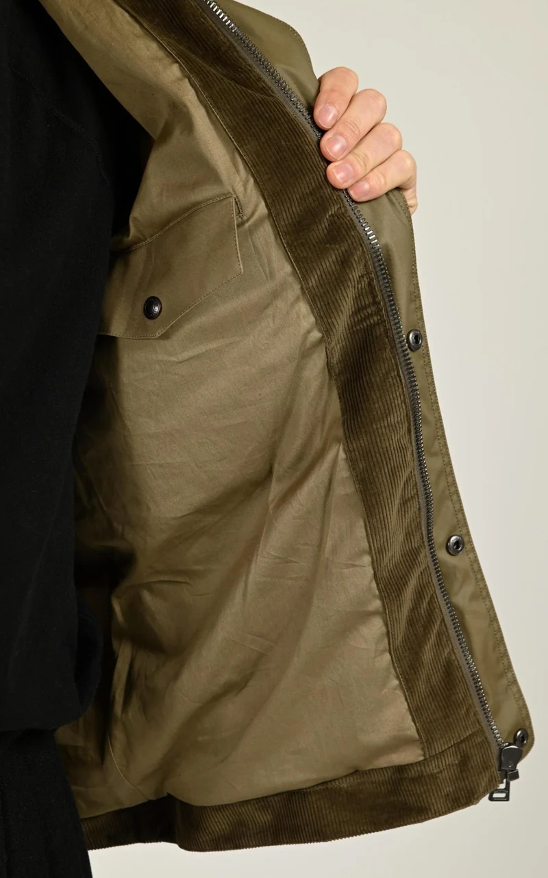 Veste cirée Incline kaki