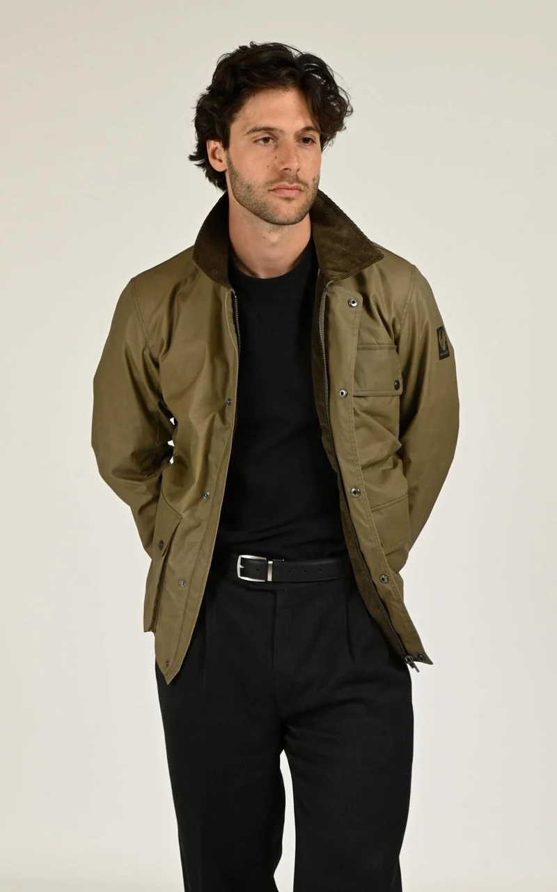 Veste cirée Incline kaki