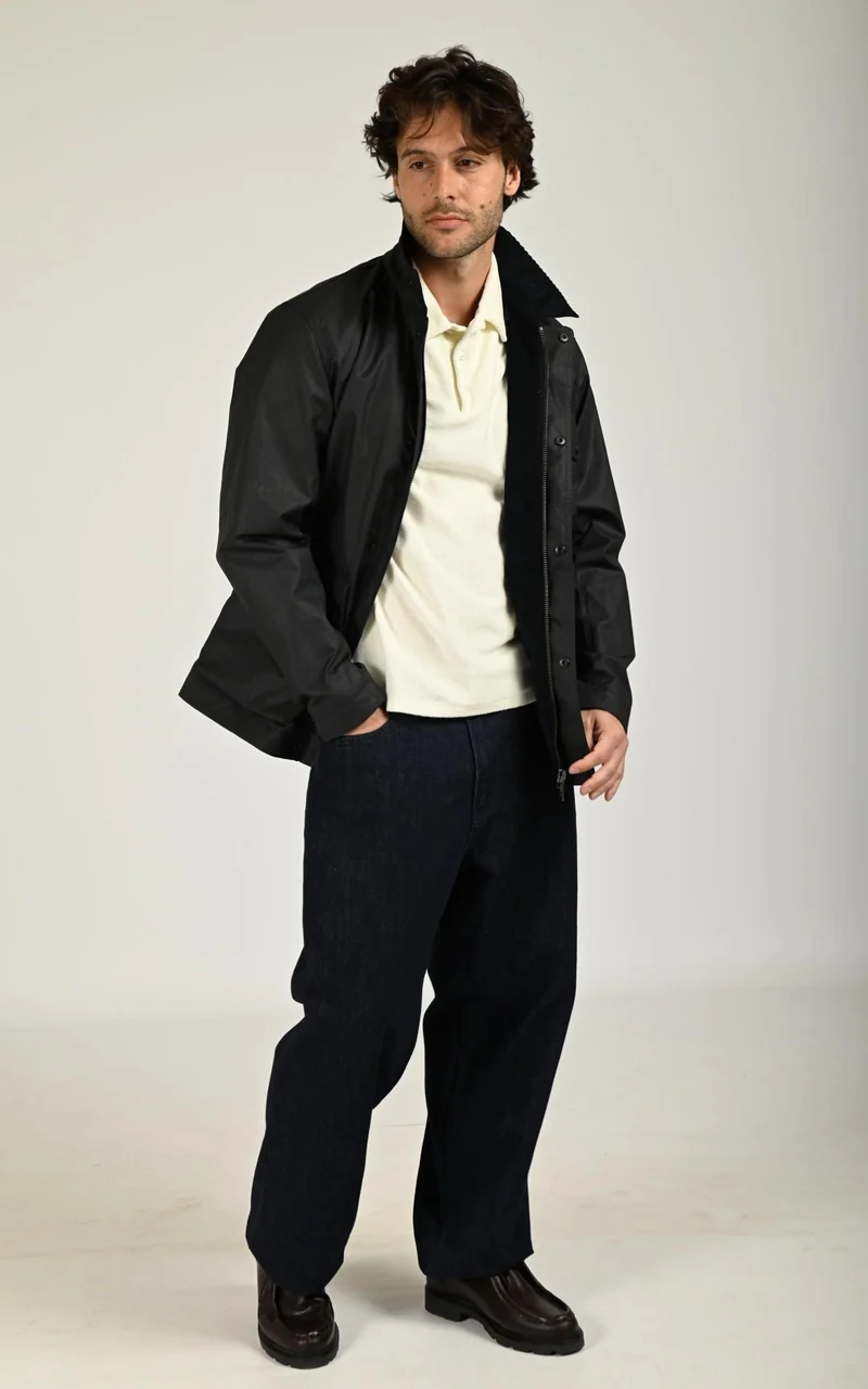 Veste cirée Incline bleu marine