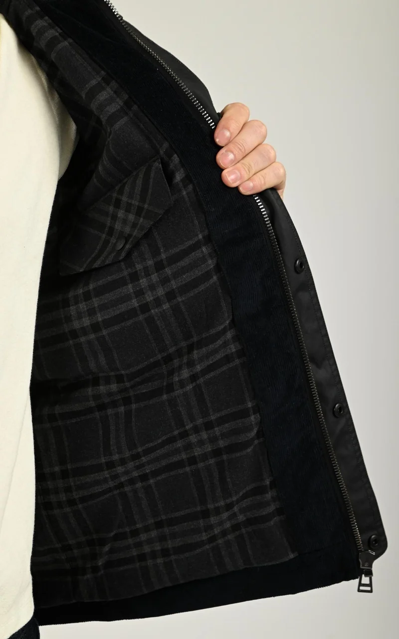 Veste cirée Incline bleu marine