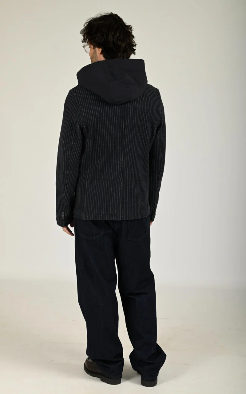 Veste en tricot 2-en-1 WELLS-K bleu marine