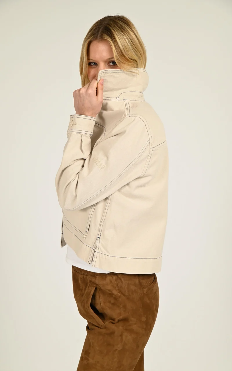 Veste de travail beige