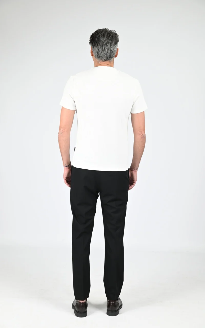 T-shirt maille TS Clay blanc