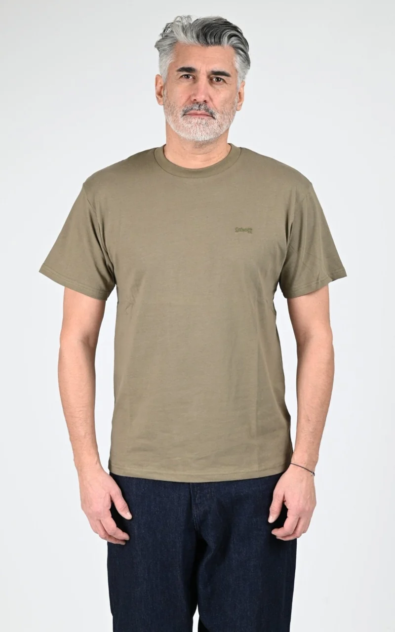 T-shirt en coton TS Cliff kaki