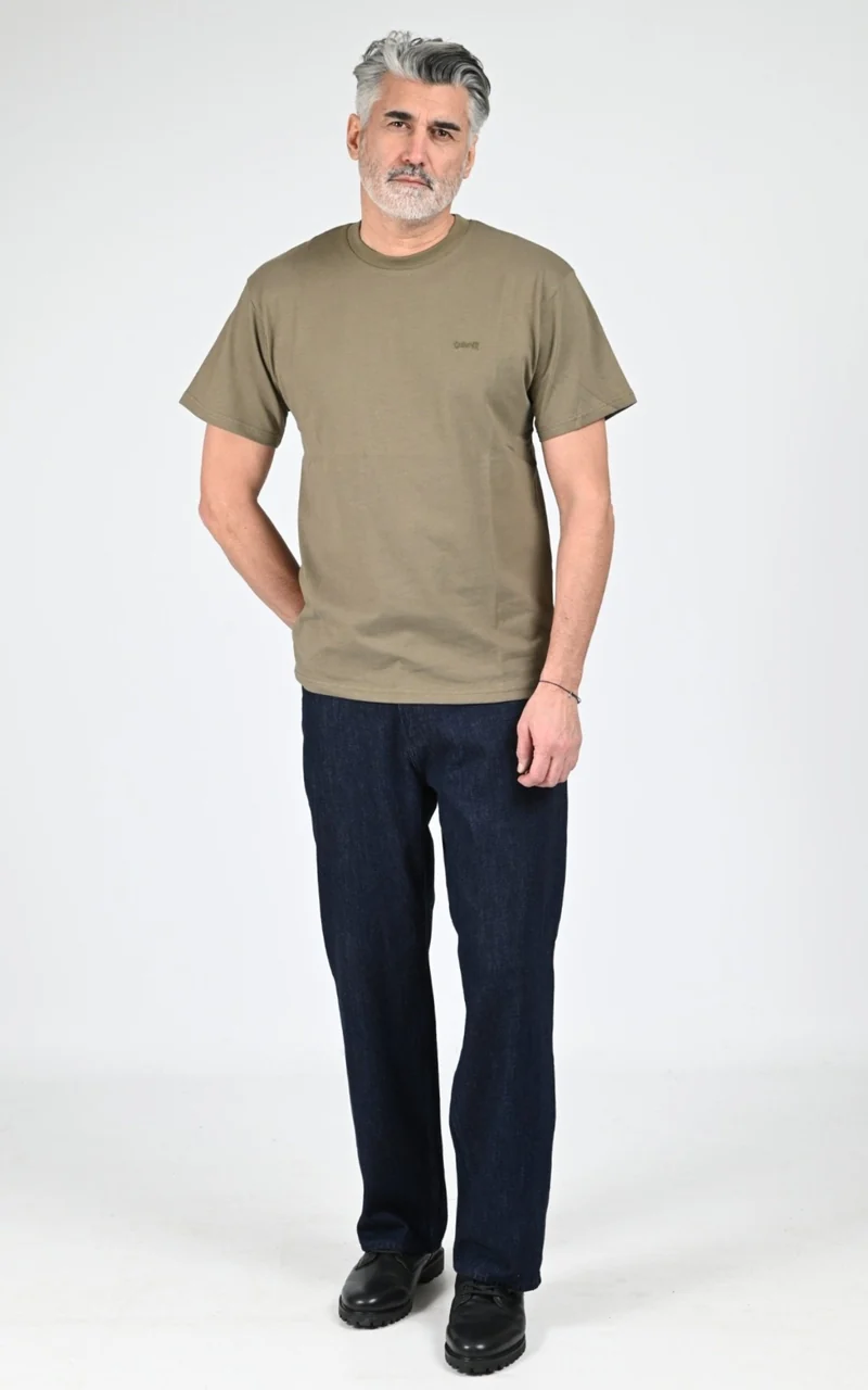 T-shirt en coton TS Cliff kaki