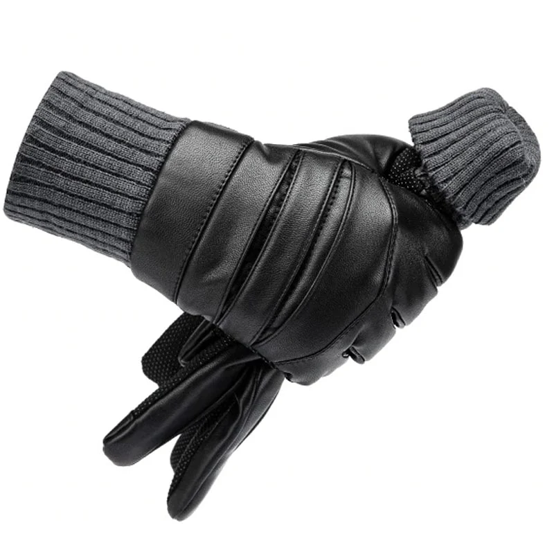 Gants Cuir Homme - Chaud