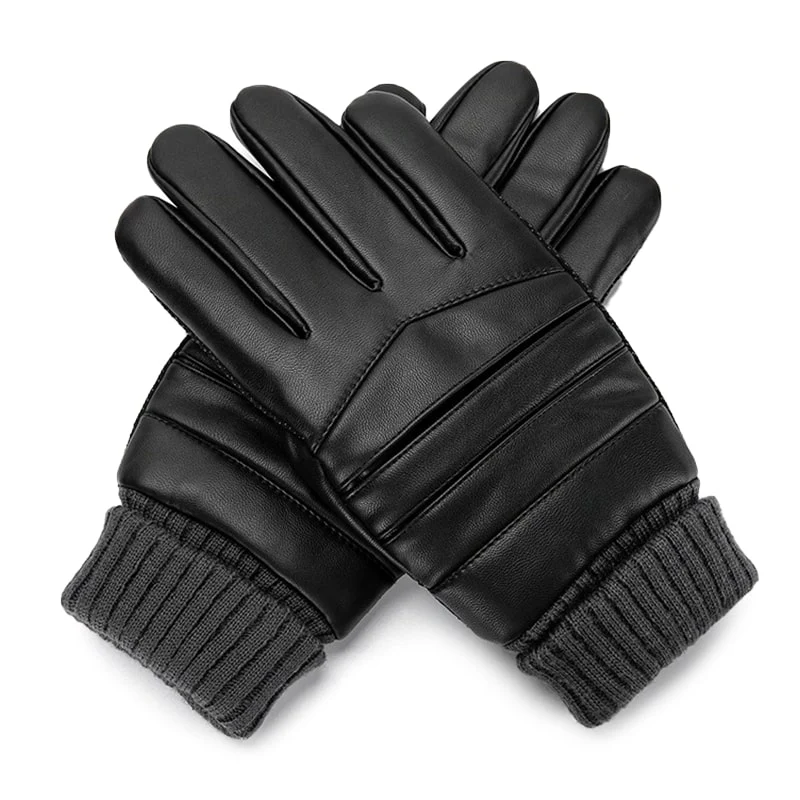 Gants Cuir Homme - Chaud