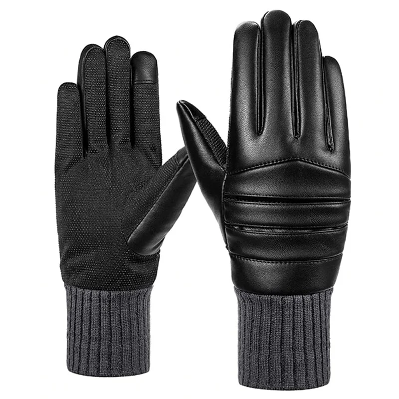 Gants Cuir Homme - Chaud