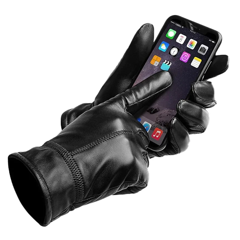 Gants Cuir Homme - Élégant
