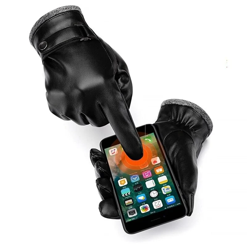 Gants Cuir Homme - Fin