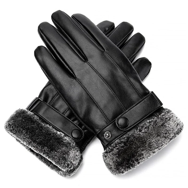 Gants Cuir Homme - Polaire
