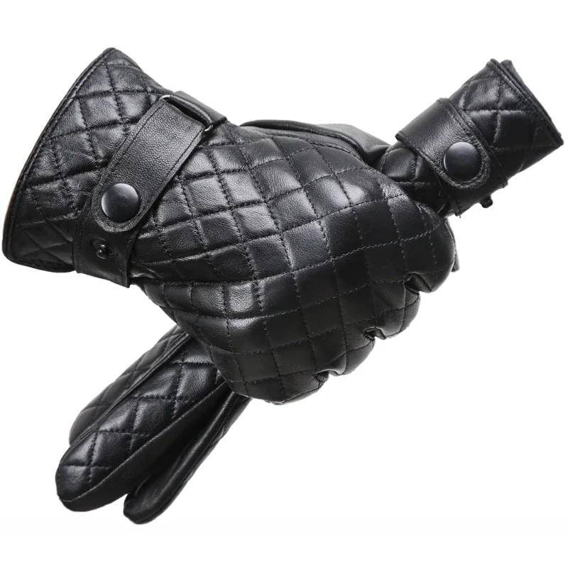 Gants Cuir Homme - Tendance