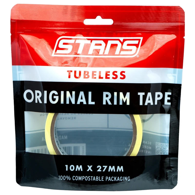 Fond de jante Tubeless Stans No Tubes 10m x 27mm