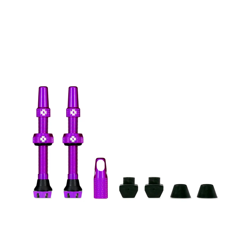 Valves tubeless Muc-Off V2 presta 44mm Mauve