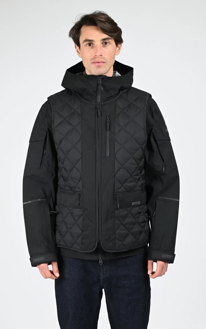Manteau de ski 3-en-1 Callahan noir