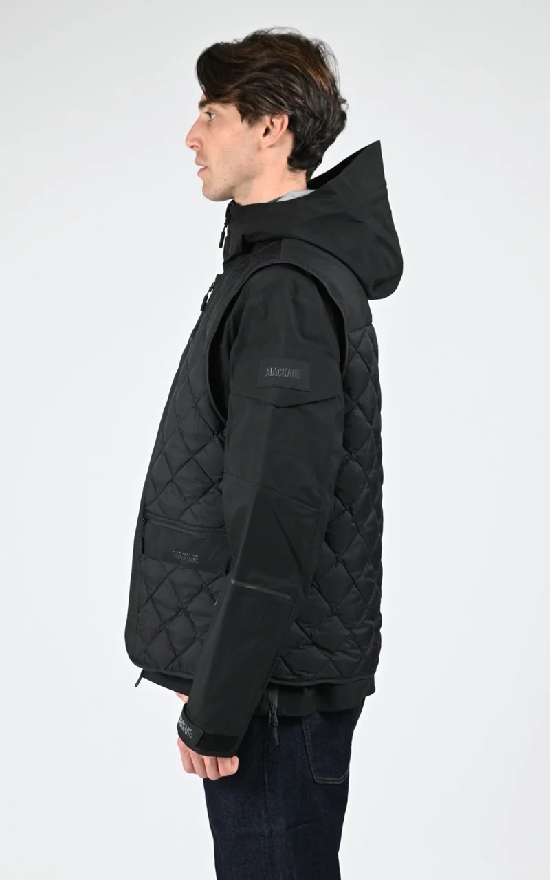 Manteau de ski 3-en-1 Callahan noir
