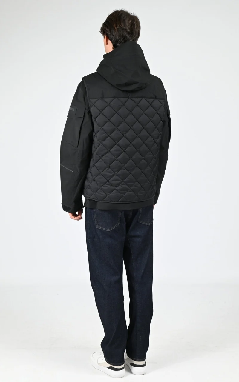 Manteau de ski 3-en-1 Callahan noir