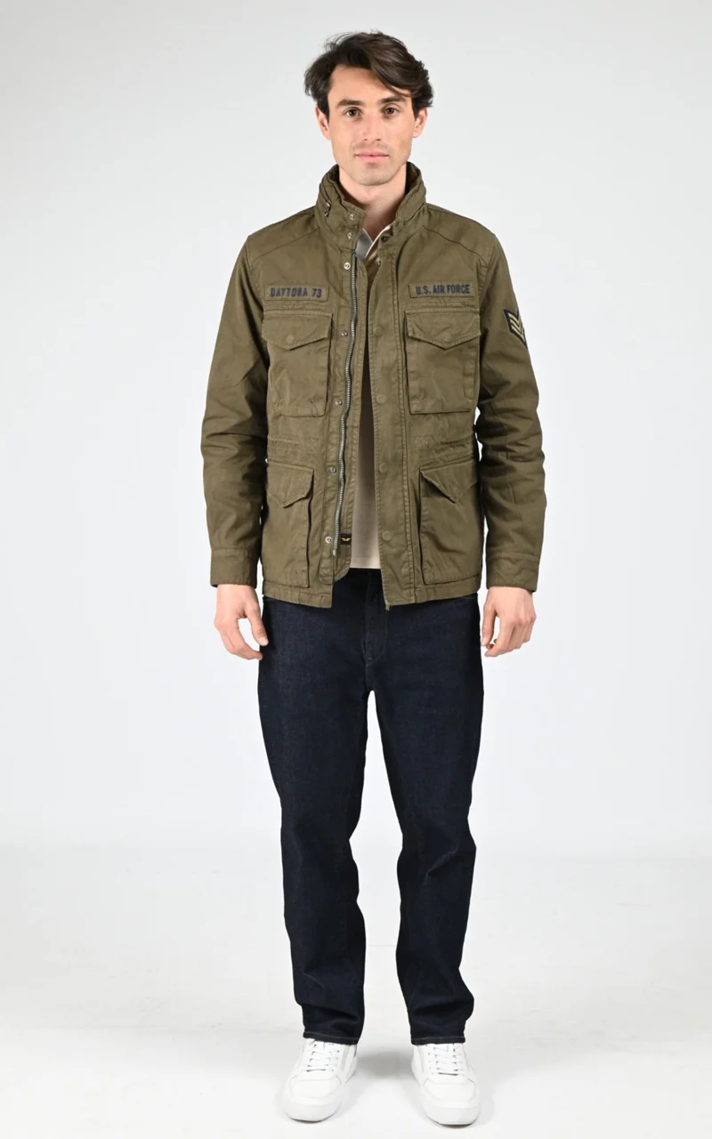 Veste toile Army Monos Kaki