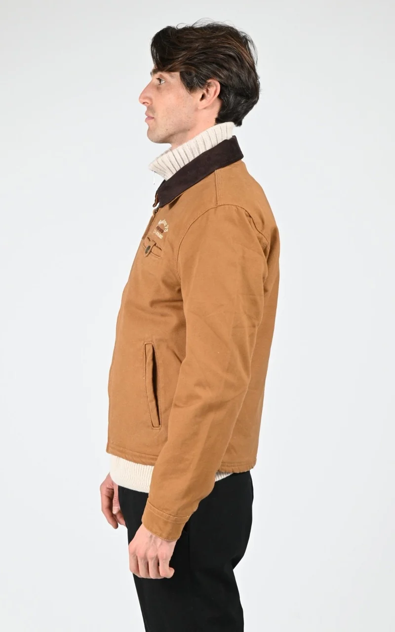 Veste en toile Deckett cognac